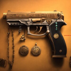 Die pietlut polijst kogels. (12)