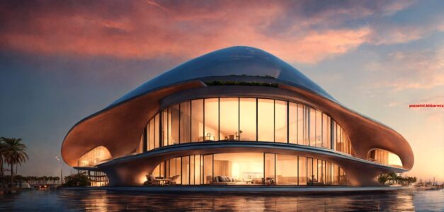 Enorm winkelcentrum aan de oude haven van Barcelona