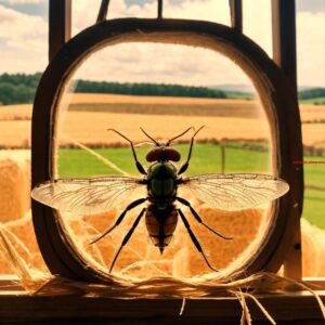 Het is de kokerjuffer die aangeeft wat er plat moet. (8)