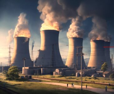 Ongeluk met een kernreactor waarbij de kern van de reactor oververhit raakt