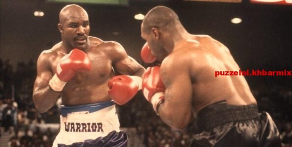 Van welke tegenstander beet bokser Mike Tyson in 1997 een stukje oor af