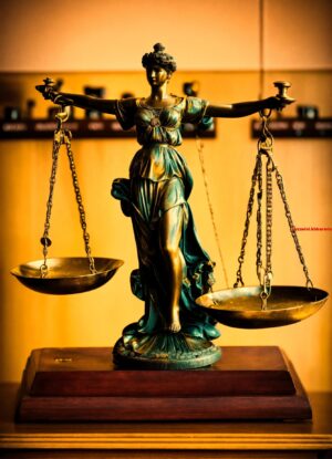 Van welk gebouw is Vrouwe Justitia het bekende symbool