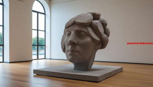 Dit beeldhouwwerk is ontstaan door materiaal te verwijderen. (9) letters