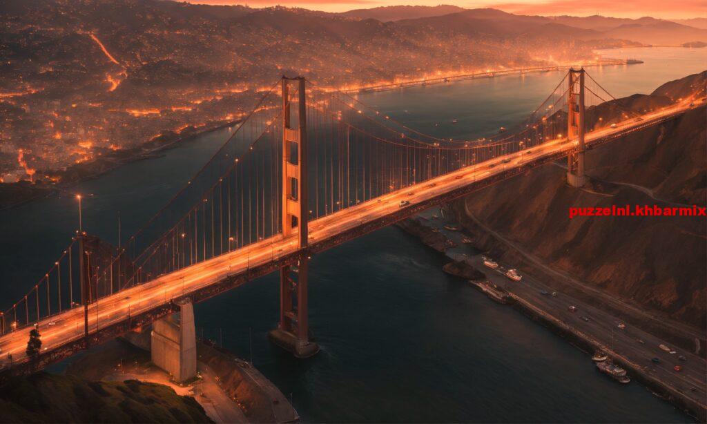 Waar bevindt zich de Golden Gate Bridge (3.9)