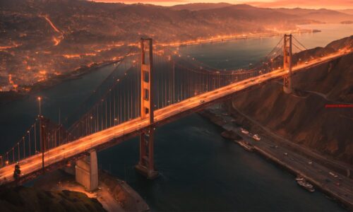 Waar bevindt zich de Golden Gate Bridge (3.9)