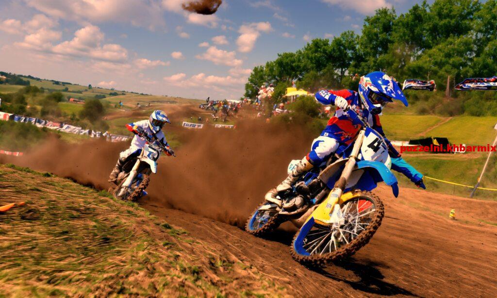 Belangrijke wedstrijd in autoracen of motorcross (5.4) letters