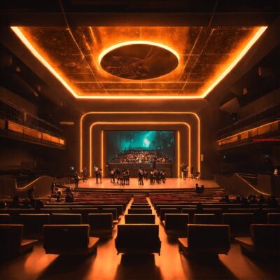 Deze futuristische Haagse filmzaal ligt naast het Museon (10) letters