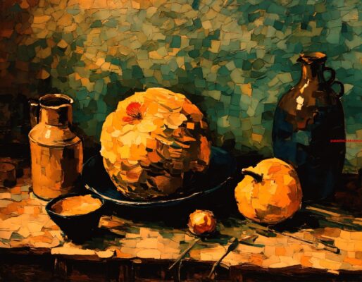 Deze neo-impressionistische schildertechniek is verwant aan het pointillisme. (12) letters