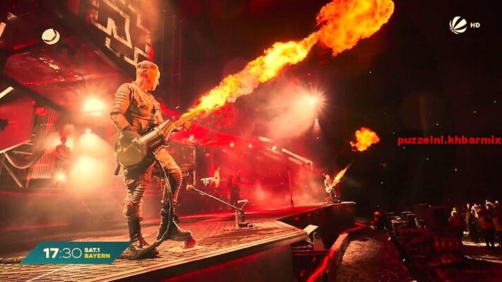 Duitse band die naar eigen zeggen Tanzmetall produceert. (9)