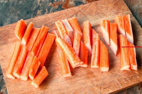 Hoe heten staafjes imitatiekrab (6) letters