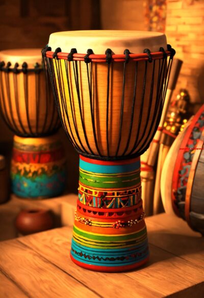 Hoge in de Cubaanse muziek veelgebruikte trommel (5)