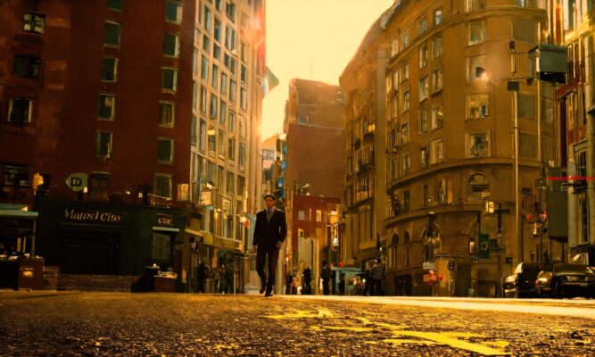 In welke straat was J.C. Bloem volgens het gelijknamige gedicht 'domweg gelukkig' (12) letters