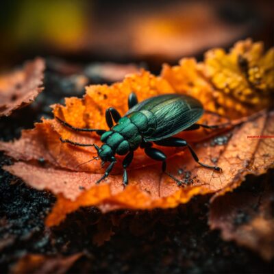 Onschadelijk klein insect dat zijn naam dankt aan de kleur van zijn schubben. (11)