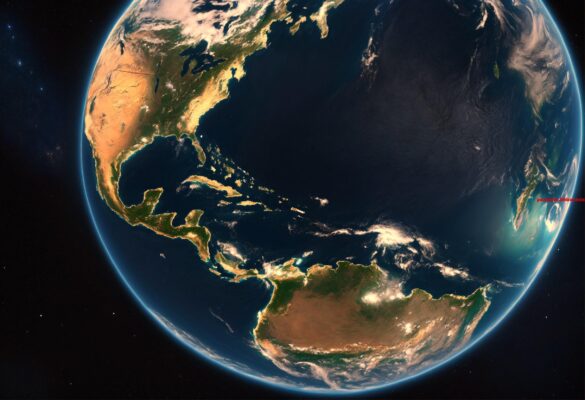 Op welk halfrond draaien orkanen tegen de wijzers van de klok in (9)