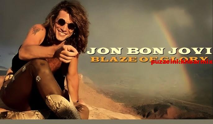 Rockzanger die solo een hit scoorde met ‘Blaze of Glory’. (10)