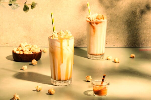 Waar wordt vanille milkshake van gemaakt