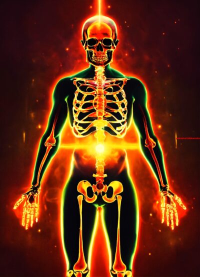 Waarmee zit een spier aan het skelet vast (4)