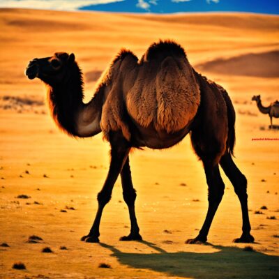 Welk dier wordt gebruikt als lasten rijdier in woestijngebieden (10) letters