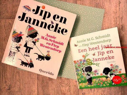 Welk duo dat Annie M.G. Schmidt creeërde was voor het eerst te zien in 1952 op de jeugdpagina van het Parool (12)