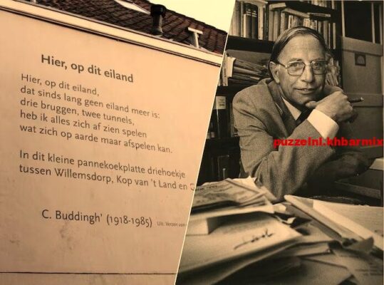 Wie schreef het gedicht De Blauwbilgorgel (12) letters