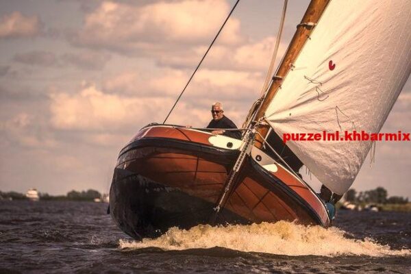 Zeilwedstrijd met Friese tjalken (12) letters