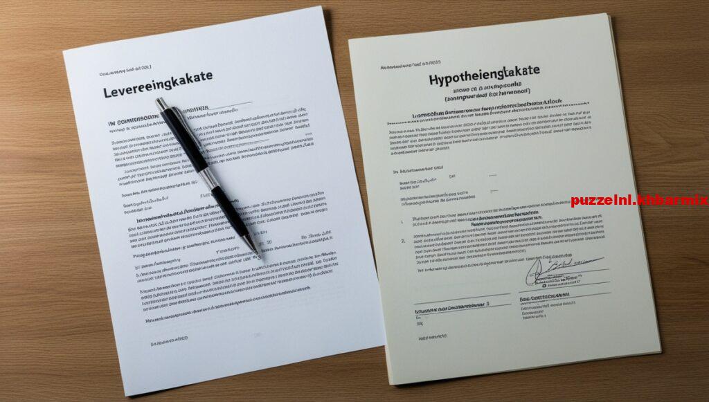 hypotheekakte en leveringsakte