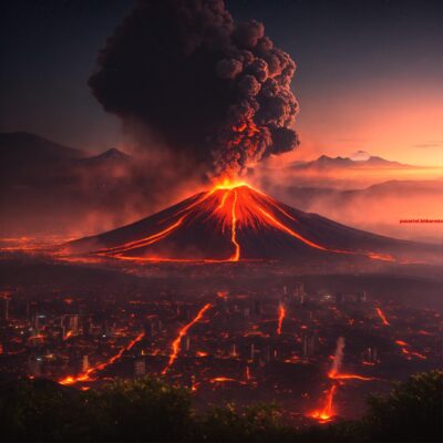 De Azteekse betekenis van deze Mexicaanse vulkaan is 'rokende berg'. (12)