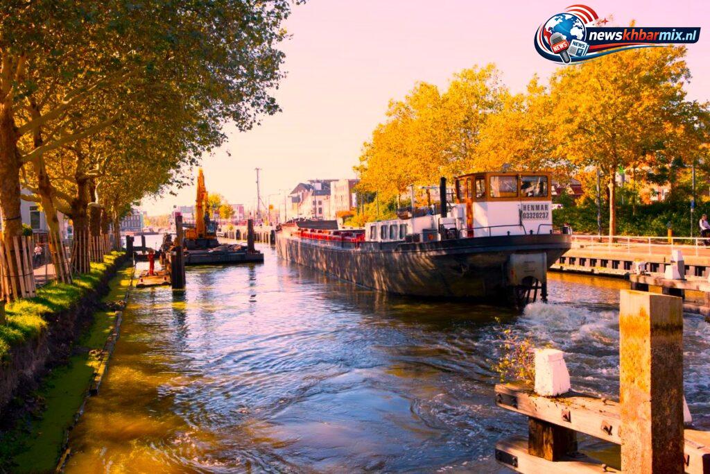 Dit water loopt van Delft naar Delfshaven. (5)