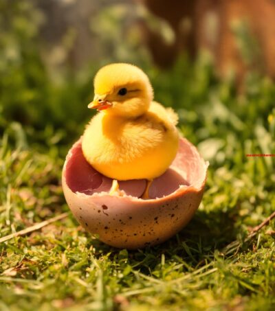 Hiermee breekt het jonge vogeltje door de schaal. (6) letters