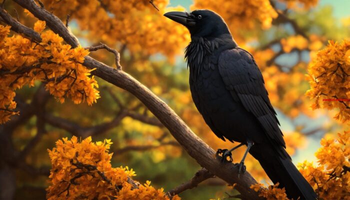 Hoe heet de zangvogel waarvan het mannetje zwart is met een gele snavel (5)