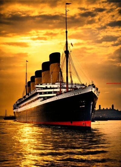 Hoe heette de Engelse rederij van het schip Titanic (5.4.4) letters