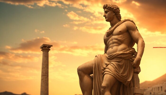 Welke Griekse godin werd geboren uit het hoofd van haar vader Zeus (12) letters