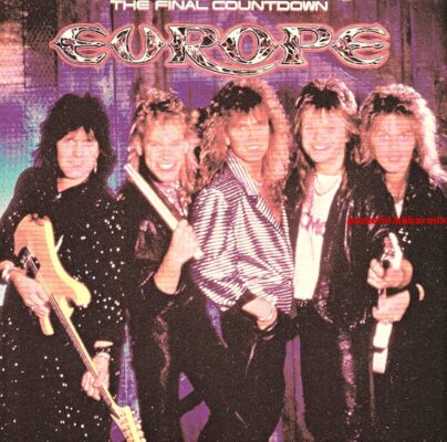 Welke band had een hit met the final countdown (6) letters