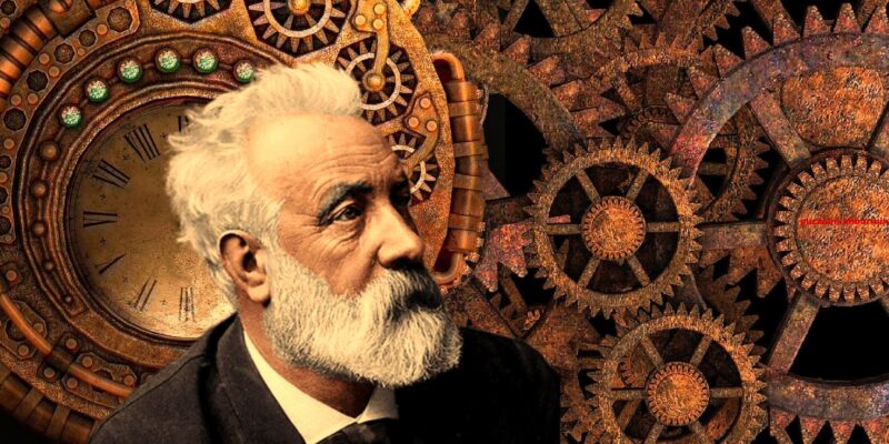 Welke schrijver beschrijft al in 1865 een reis naar de maan (5)