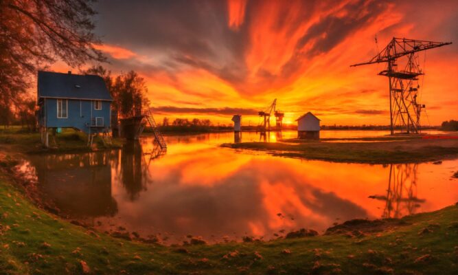De Muntenboerderij staat in dit Noord-Hollandse lintdorp dat hoort bij Medemblik. (5) 