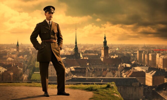 Kleingemaakte officier (3) letters