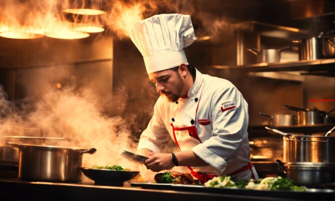 Manier van koken waarbij producten op lage temperatuur langzaam garen (6)