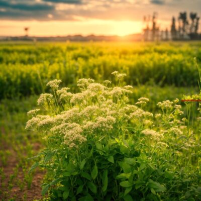 Van oorsprong is het een variant op een grasveld. (6)