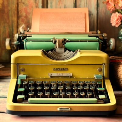 Waarmee werd vroeger op een schrijfmachine een doorslag gemaakt (12) letters