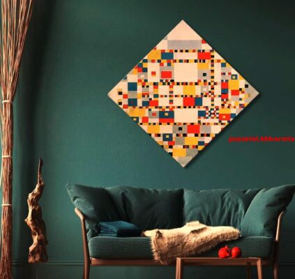 Welke schilder maakte het kunstwerk 'Victory Boogie Woogie' (9)