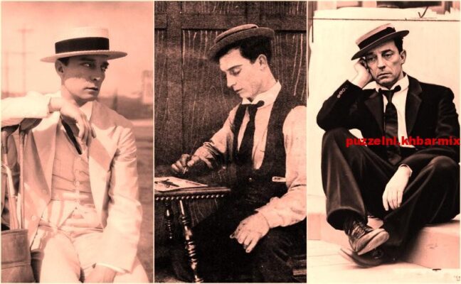 Amerikaanse filmkomiek die de bijnaam The Great Stone Face kreeg. (12)