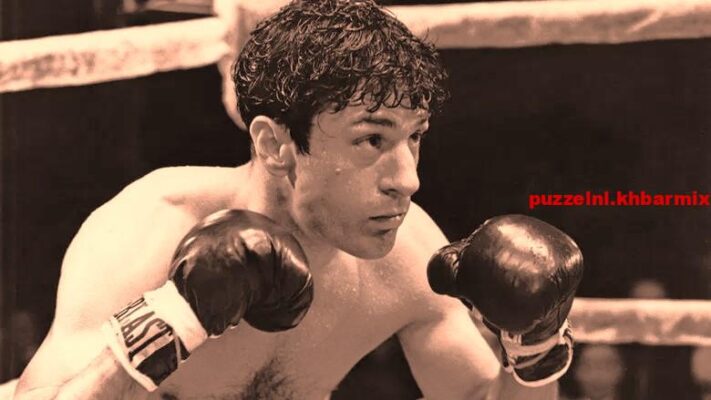 Boksfilm uit 1980 over Jake LaMotta met Robert De Niro (6,4) letters