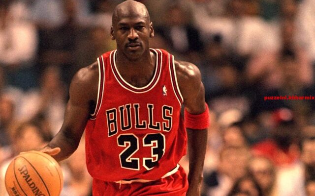Met welk rugnummer speelde Michael Jordan (13) letters
