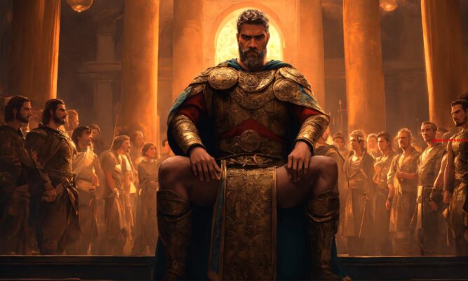 Perzische koning die Leonidas versloeg. (6) letters