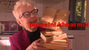 Welke schrijfster werd razend populair met haar 10+ boeken (5,4)