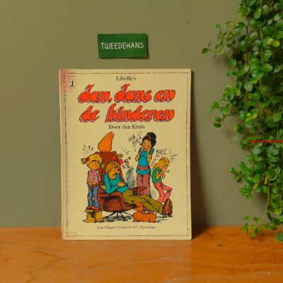 Hoe heet het derde kind en nakomertje uit de strip 'Jan, Jans en de kinderen' (6)