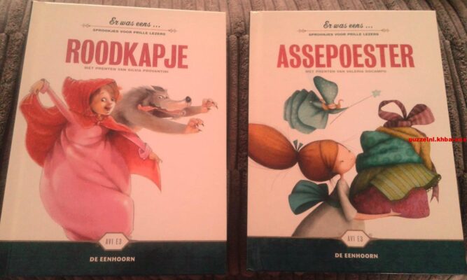 Wie tekende de sprookjes 'Roodkapje' en 'Assepoester' op (7,8)