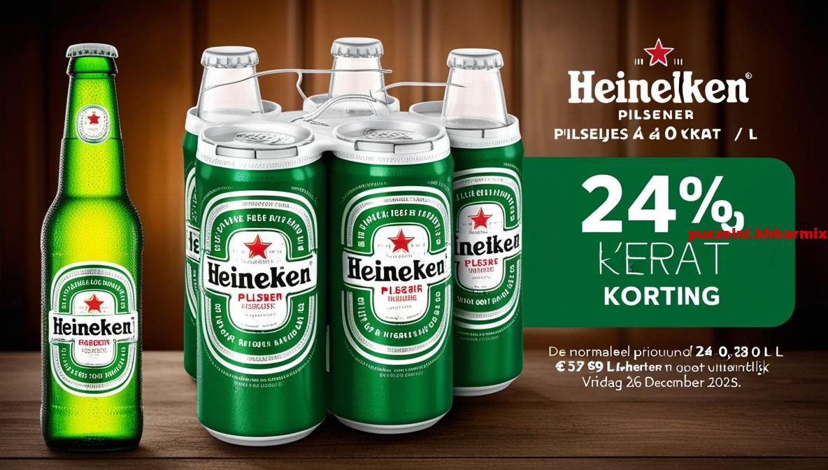 krat heineken aanbieding 2025