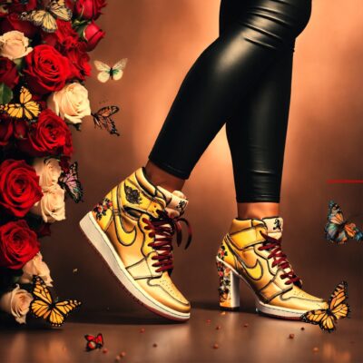 Benaming voor dames- of kinderschoenen met een bandje over de wreef. (8)