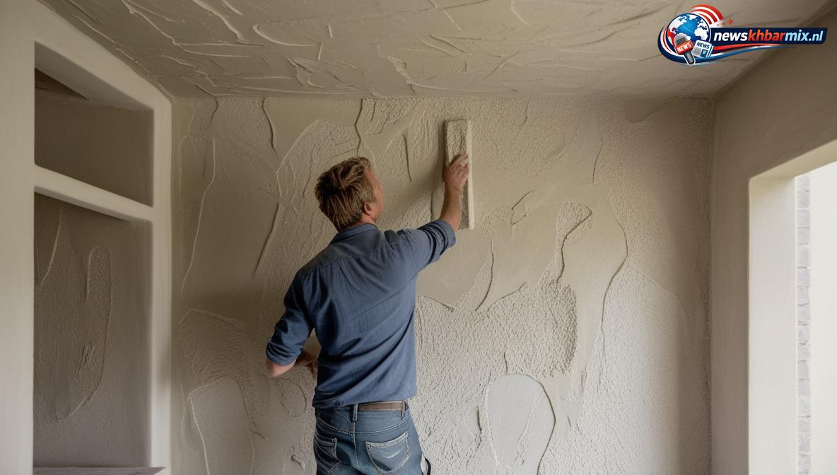 Hoe heet pleisterkalk uit gips kalk en cement? (4) letters